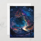 コズミックマウンテン宇宙景観 ポストカード (正面/裏面)
