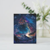 コズミックマウンテン宇宙景観 ポストカード (スタンド正面)