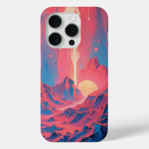 コズミックマウンテン鮮やか抽象芸術