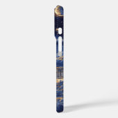 コズミックミッドナイトブルーミティシカルファンタジーイラストレーション Case-Mate iPhoneケース (裏面 / 左)