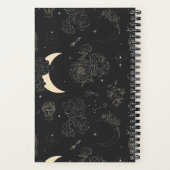コズミックムーンスターズ花 ノートブック (裏面)
