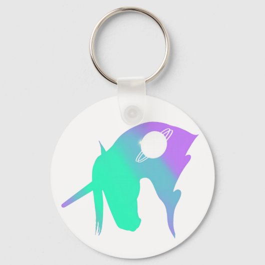 コズミックユニコーン公式キーチェーン キーホルダー (正面)