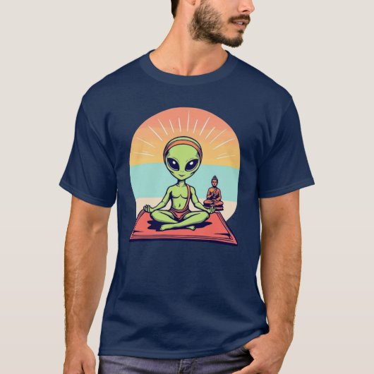 コズミックヨギ Tシャツ (正面)