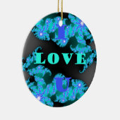 コズミックラブエレメンツプリント セラミックオーナメント (右)