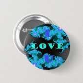 コズミックラブエレメンツプリント 缶バッジ (正面&裏面)