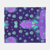 コズミックラブフリースブランケット フリースブランケット (正面(横))