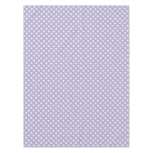 コズミックラベンダーパープルポリックスドットのテーブルクロス テーブルクロス (正面)