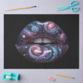 コズミックリップポップ・アートのアートシュールレアリスデクページ紙 薄葉紙 (クラフト)