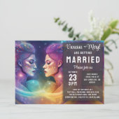 コズミックレインボーフェミニンエナジーレズ結婚ズ 招待状 (スタンド正面)