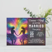 コズミックレインボーフェミニンエナジーレズ結婚ズ 招待状 (スタンド正面)
