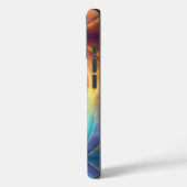 コズミックレインボーフェミニンラバーズエネルギー銀河系夢 Case-Mate iPhoneケース (裏面 / 左)