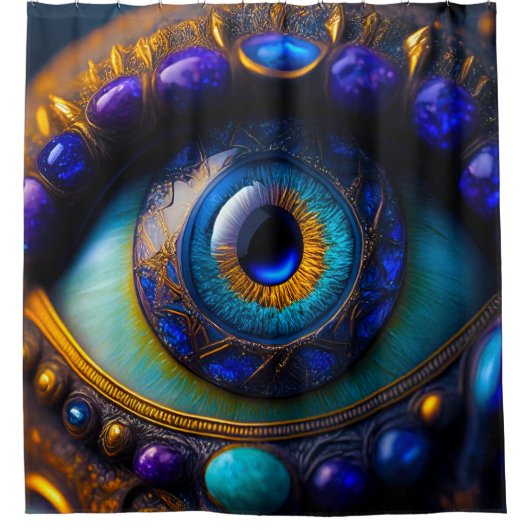 コズミックレクイエム22a シャワーカーテン (正面)