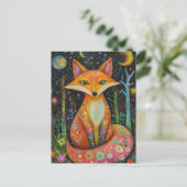 コズミックレッドキツネインザフォレスト ポストカード (スタンド正面)