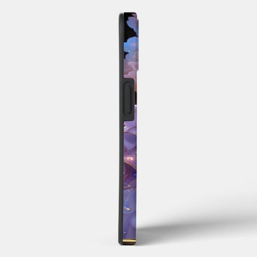 コズミックレディーアフリカンアメリカンファンタジーアート Case-Mate iPhoneケース (裏面 / 右)