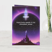 コズミックレトロ50のSci-Fiノヴァ宇宙レンジャー カード (裏面)