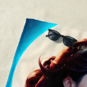 コズミックレトロ50のSci-Fiノヴァ宇宙レンジャー ビーチタオル (インサイチュ)