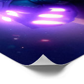 コズミックレトロ50のSci-Fiノヴァ宇宙レンジャー ポスター (角)