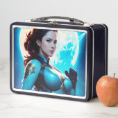 コズミックレトロ50のSci-Fiノヴァ宇宙レンジャー メタルランチボックス (インサイチュ)