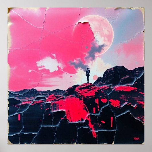 コズミックロナー:レトロピンクドリームのポスター ポスター (正面)