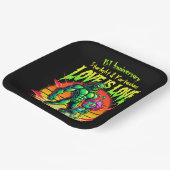 コズミックロマンス間エイリアン姿 ペーパープレート (傾斜あり)