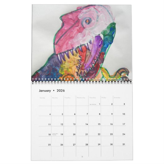 コズミックローラーカレンダー カレンダー (1月 2026)