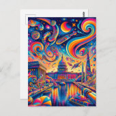 コズミックワシントンDC ポストカード (正面/裏面)