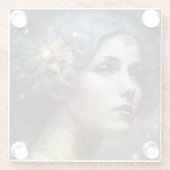 コズミック女神ファンタジーアートガラスコースター ガラスコースター (裏面)