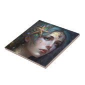 コズミック女神ファンタジーアートセラミックタイル タイル (側面)