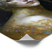 コズミック女神ファンタジーアート ポスター (角)