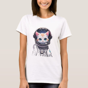 コズミック子猫の星雲の夢 Tシャツ