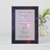 コズミック宇宙スターズアンドネブラバースデーパーティー 招待状 (スタンド正面)