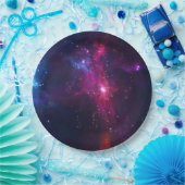 コズミック宇宙スターズアンドネブラ ペーパープレート (パーティー)