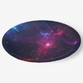コズミック宇宙スターズアンドネブラ ペーパープレート (アングル)