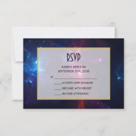 コズミック宇宙スターズアンドネブラRSVP 出欠カード