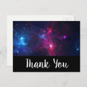 コズミック宇宙スターズ&ネブラサンキュー ポストカード (正面/裏面)