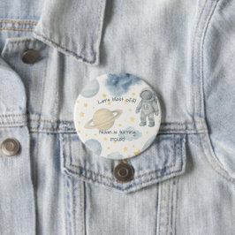 コズミック宇宙バースデーパーティー | ロケットと星 –  缶バッジ