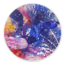 コズミック抽象芸術キャットドリームスケープ