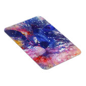 コズミック抽象芸術キャットドリームスケープ マグネット (右側)