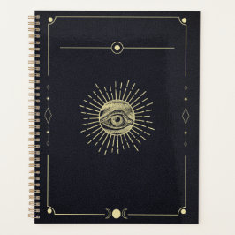 コズミック注視点 – ゴールデン・エステリック・デザイン プランナー手帳
