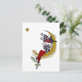 コズミック注視点：小妖精や小人オンザムーンアドベンチャー ポストカード (スタンド正面)