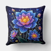 コズミック素晴らしフローラドリームズデザイン クッション (裏面)