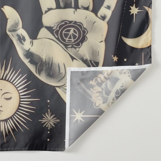 🌙コズミック調和サン&ムーンタペストリー タペストリー (詳細)