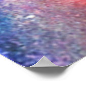 コズミック銀河系ドリームアート ポスター (角)