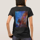 コズミック銀河系ネブラプラスサイズスウェットシャツ Tシャツ (裏面)
