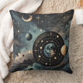 コズミック銀河系ピロー – あなたの天の優雅さ クッション (ブランケット)