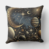コズミック銀河系ピロー – あなたの天の優雅さ クッション (裏面)