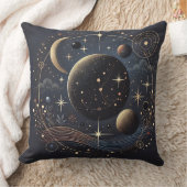 コズミック銀河系ピロー – 天上のエレガンス クッション (ブランケット)