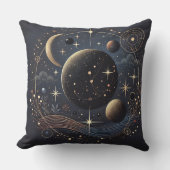 コズミック銀河系ピロー – 天上のエレガンス クッション (正面)