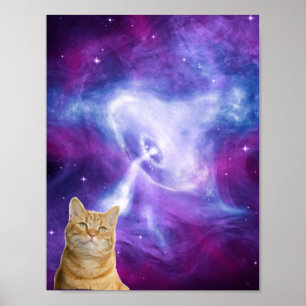 コズミック銀河系宇宙猫 ポスター