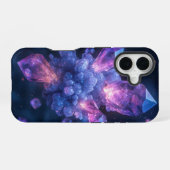 コズミック・アメジスト・クリスタル・フォンケース iPhone 16ケース (裏面横)